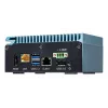 Shuttle Edge PC SPCEL02, Intel Celeron J6412, 1x HDMI, 2x 2.5G LAN, 1x COM, DIO (4x in, 4x out), 3x USB, 2x M.2, 12-24V, 24/7 continue werking, ventilatorloos, incl. VESA- & DIN-railhouder
