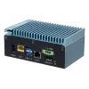 Shuttle Edge PC SPCEL02, Intel Celeron J6412, 1x HDMI, 2x 2.5G LAN, 1x COM, DIO (4x in, 4x out), 3x USB, 2x M.2, 12-24V, 24/7 continue werking, ventilatorloos, incl. VESA- & DIN-railhouder