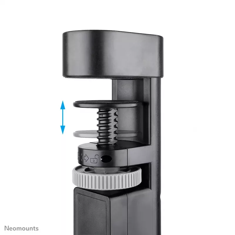 Neomounts DS22-840BL6 tafelstopcontact met klem en USB-C- en USB-A-aansluitingen – snel opladen