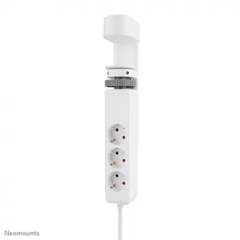 Neomounts DS22-840WH6 bureaucontactdoos met klem en USB-C- en USB-A-aansluitingen – snel opladen