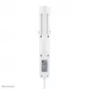 Neomounts DS22-840WH6 bureaucontactdoos met klem en USB-C- en USB-A-aansluitingen – snel opladen