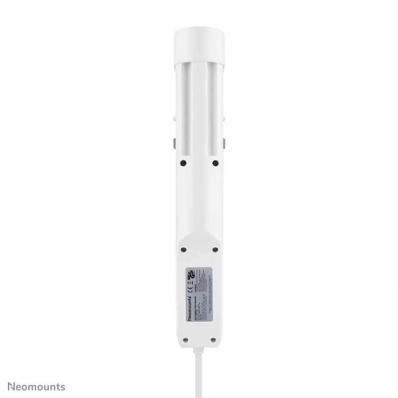 Neomounts DS22-840WH6 bureaucontactdoos met klem en USB-C- en USB-A-aansluitingen – snel opladen