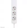 Neomounts DS22-840WH6 bureaucontactdoos met klem en USB-C- en USB-A-aansluitingen – snel opladen