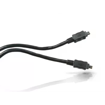 Conceptronic FireWire-kabel 4-polig 1,8 m zwart