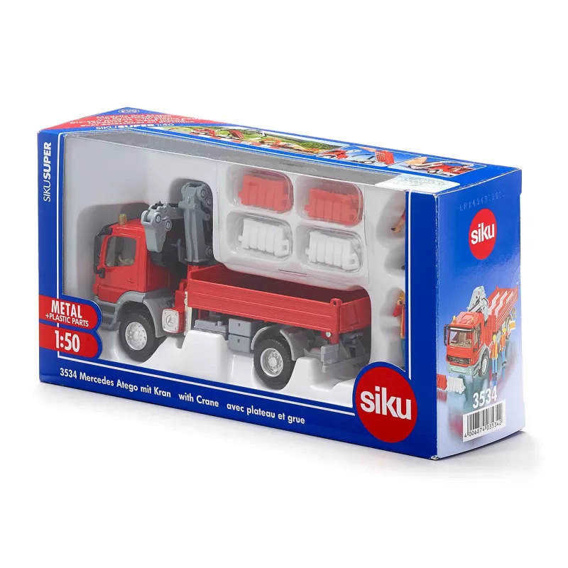 Siku Mercedes Atego met kraan