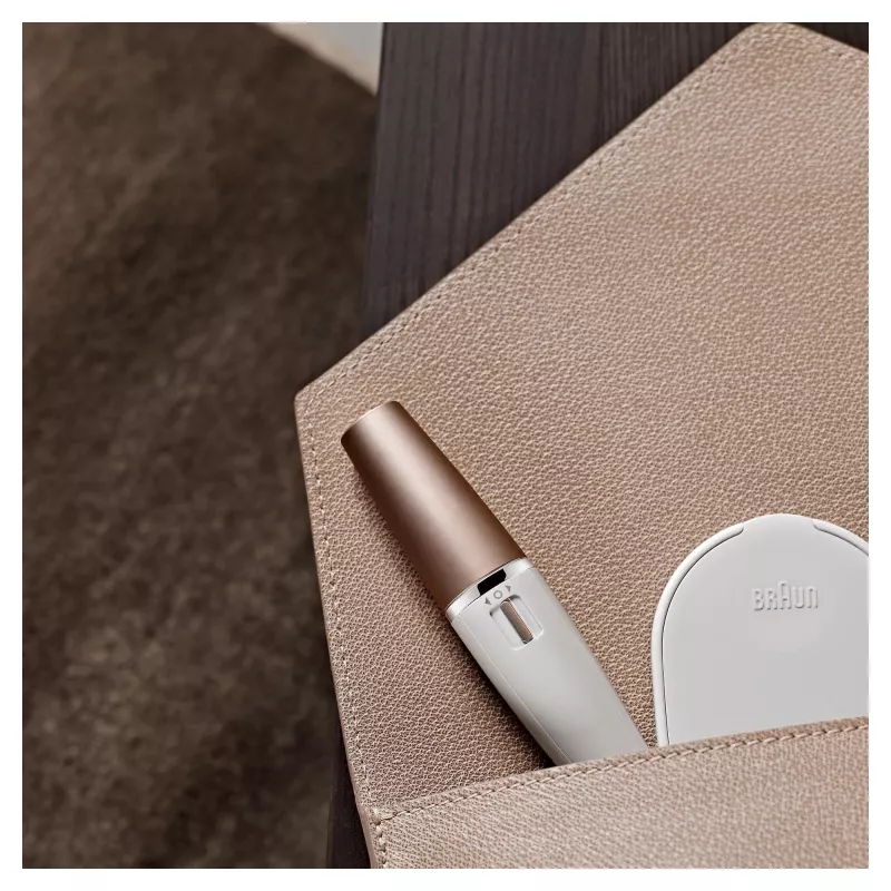 Gezichtsepilator Braun FaceSpa 851V goud wit