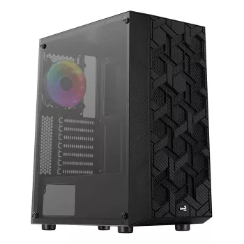 Aerocool Hive-G-BK-v3 midi tower zwart