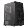 Aerocool Hive-G-BK-v3 midi tower zwart