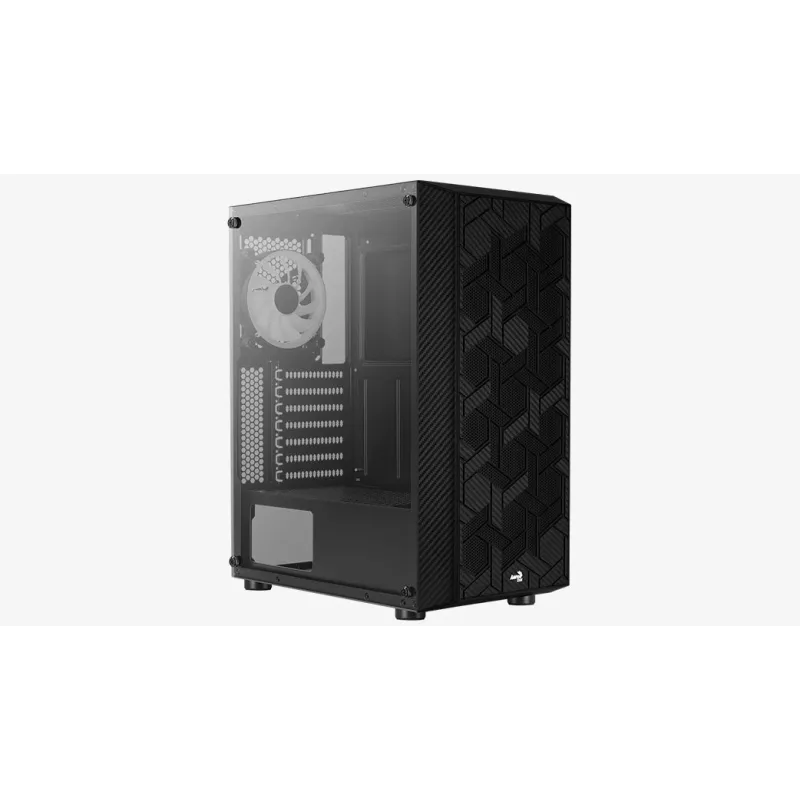 Aerocool Hive-G-BK-v3 midi tower zwart