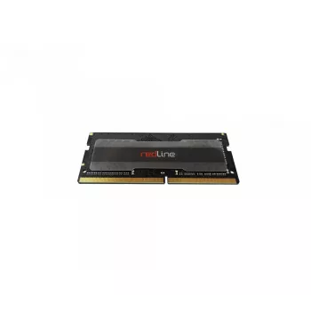 SO-DIMM 32 GB DDR4-3200 (2x 16 GB) dual-kit, werkgeheugen zwart, MRA4S320NNNF16GX2, Redline