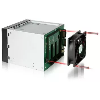 Drive bay-paneel Icy Dock MB155SP-B zwart