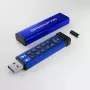 iStorage datAshur PRO 64 GB | veilige USB-stick | FIPS 140-2 Level 3 gecertificeerd | NLNCSA DEP-V gecertificeerd | NATO Restricted gecertificeerd | AES-XTS 256-bits hardwareversleuteling | PIN-beveiligd | stof-/waterbestendig