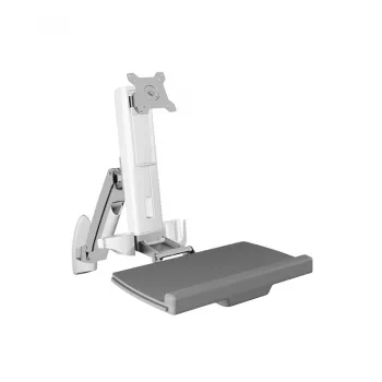 ICY BOX IB-MS600-W 61 cm (24 inch) wandmontage grijs, zilver, wit