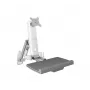 ICY BOX IB-MS600-W 61 cm (24 inch) wandmontage grijs, zilver, wit