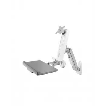 ICY BOX IB-MS600-W 61 cm (24 inch) wandmontage grijs, zilver, wit