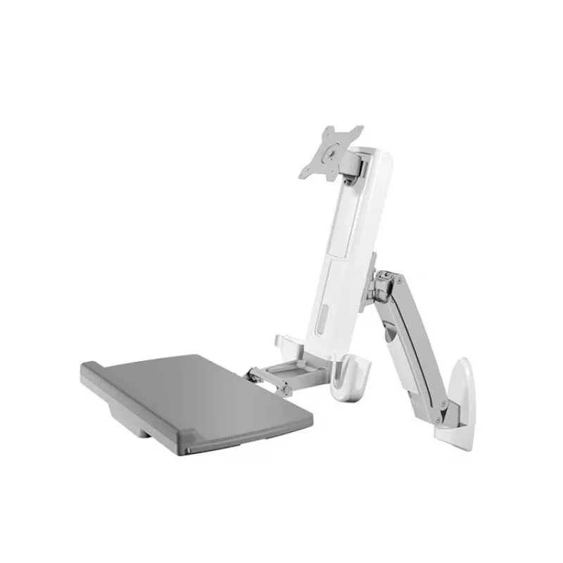ICY BOX IB-MS600-W 61 cm (24 inch) wandmontage grijs, zilver, wit