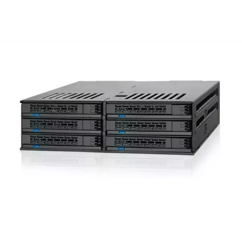 Disk array Icy Dock MB326SP-B 0 TB rack 1U zwart