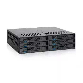 Disk array Icy Dock MB326SP-B 0 TB rack 1U zwart