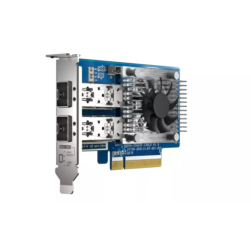 QNAP QXG-25G2SF-CX6 netwerkkaart intern fiber 25000 Mbit/s