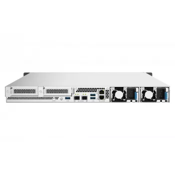QNAP TS-h1090FU NAS rack (1U) EPYC 7232P 64 GB DDR4 0 TB QuTS hero Black, grijs