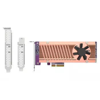 QNAP QM2-2P-344A interfacekaarten/adapters intern M.2 PCIe 3.0