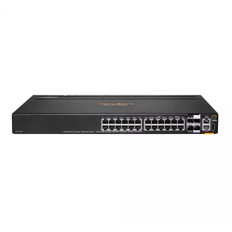 HPE Aruba Networking CX 6200M 24G 4SFP+ switch Gigabit Ethernet 128 Gbit/s
