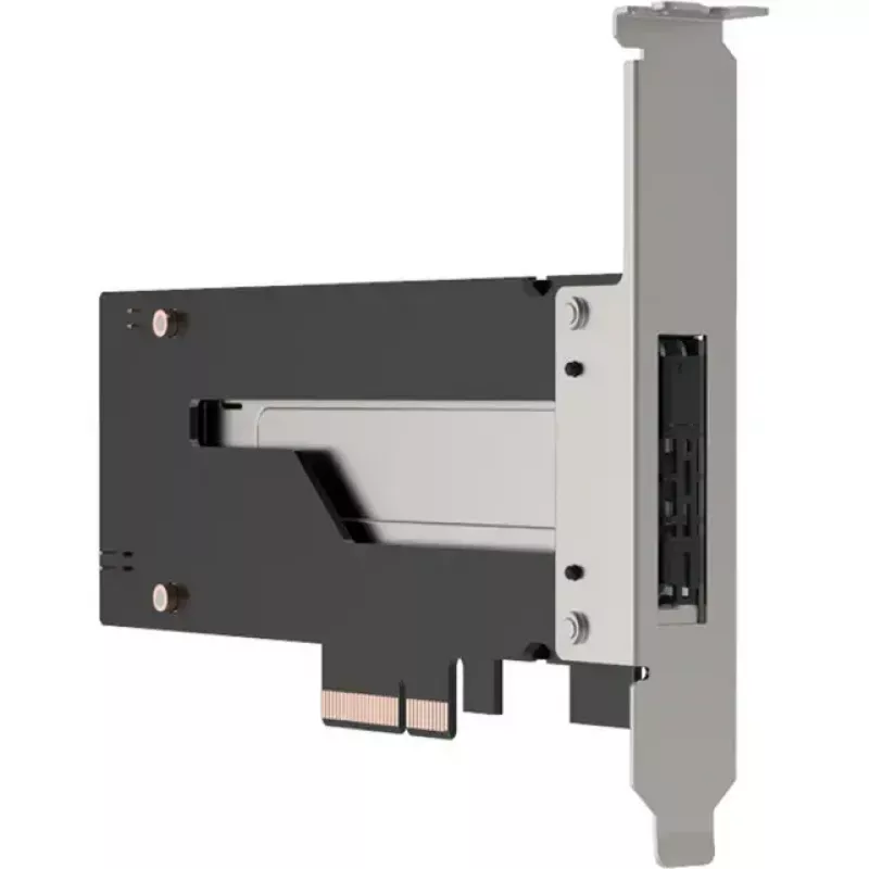PCIe NVMe M.2-adapterkaart Icy Dock MB840M5P-B, zwart/zilver
