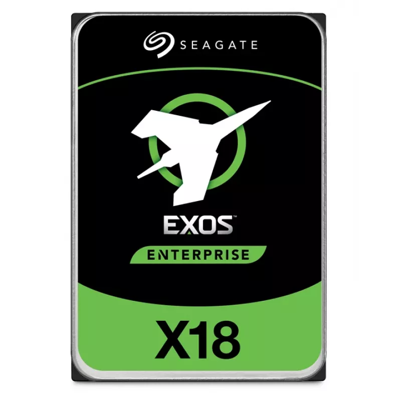 Seagate Exos X18 ST14000NM000J interne harde schijf 14 TB, 7200 rpm, 256 MB cache, SATA 6 Gb/s, 512E/4KN