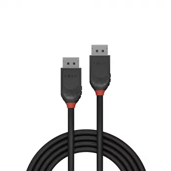 Lindy 1m DisplayPort 1.2 kabel, Black Line