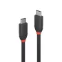 Lindy 1,5 m USB 3.2 Type-C naar C kabel, 20 Gbit/s, Black Line
