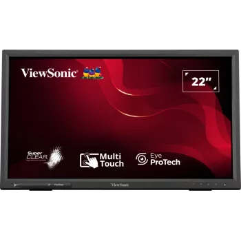 Viewsonic TD2223-2 computermonitor 55,9 cm (22 inch) 1920 x 1080 pixels Full HD LCD-touchscreen zwart