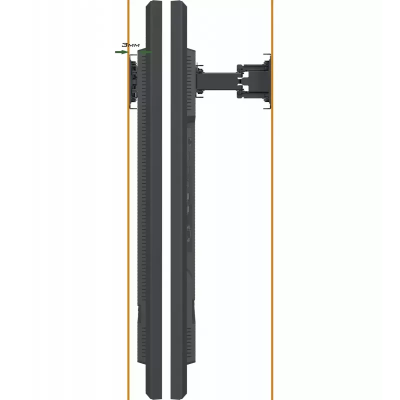 iiyama MD-WM0001 wandhouder voor digital signage displays 165,1 cm (65 inch) zwart