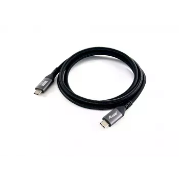 Equip USB 4 Gen 3 C naar C kabel, M/M, 1,2 m, 8K/60Hz, 40Gbps, PD3.1 240W