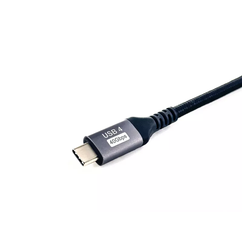Equip USB 4 Gen 3 C naar C kabel, M/M, 1,2 m, 8K/60Hz, 40Gbps, PD3.1 240W