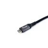 Equip USB 4 Gen 3 C naar C kabel, M/M, 1,2 m, 8K/60Hz, 40Gbps, PD3.1 240W