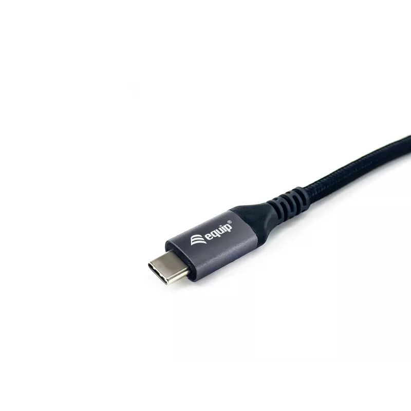 Equip USB 4 Gen 3 C naar C kabel, M/M, 1,2 m, 8K/60Hz, 40Gbps, PD3.1 240W