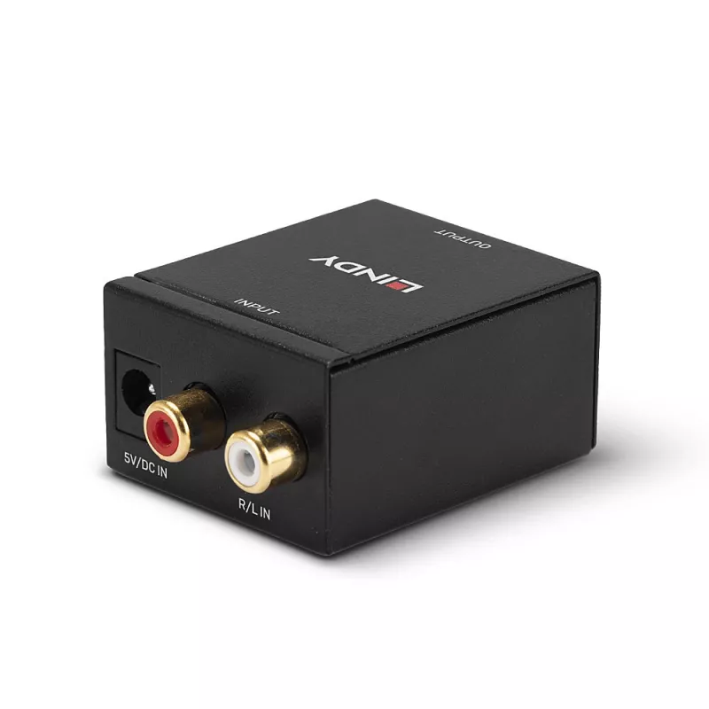 Phono naar TosLink (optisch) en coaxiale ADC Lindy 70309