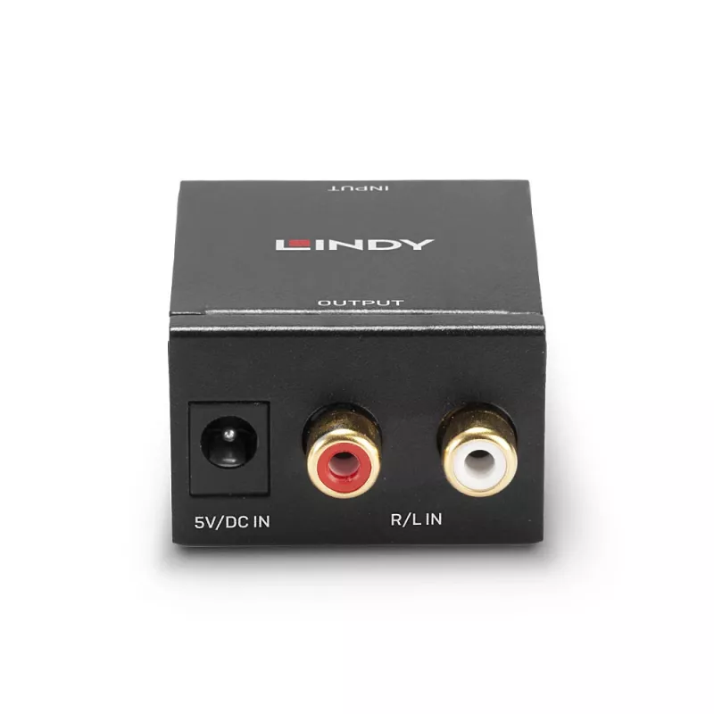 Phono naar TosLink (optisch) en coaxiale ADC Lindy 70309