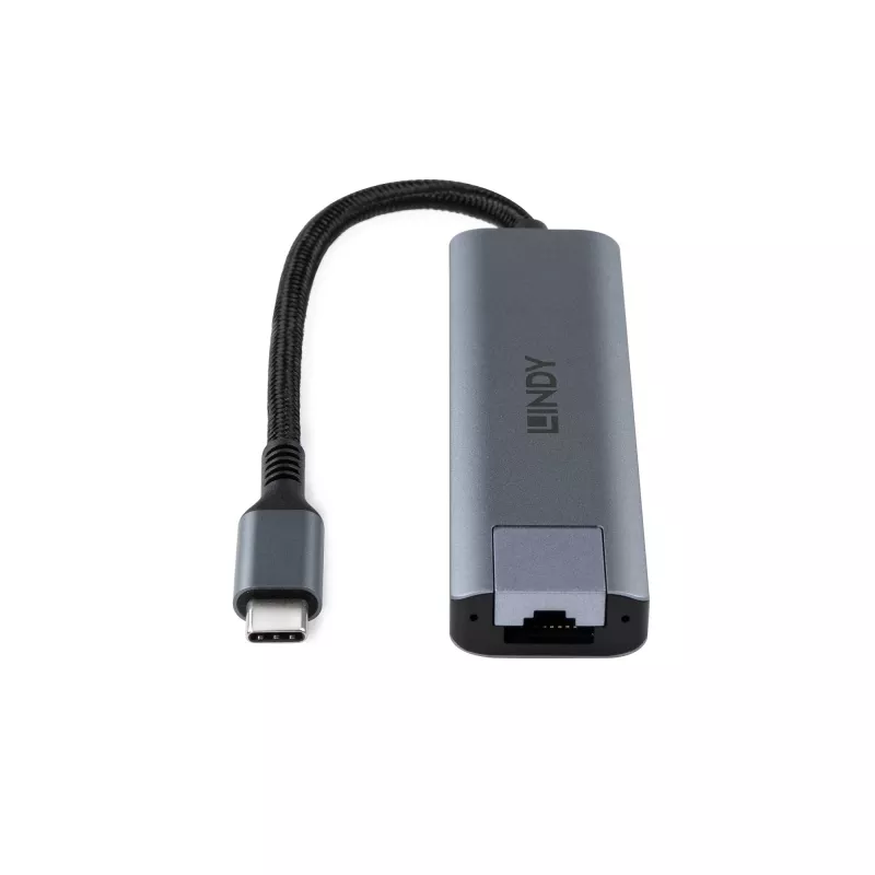 Lindy USB 3.2 Gen 2 Type-C hub & Gigabit Ethernet