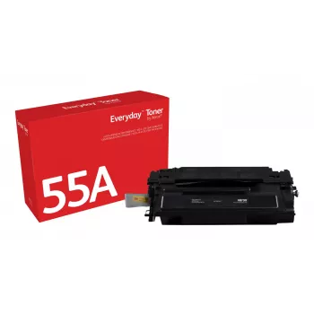 Everyday™ zwarte toner van Xerox compatibel met HP 55A (CE255A), standaardcapaciteit