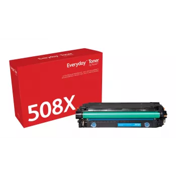 Everyday™ cyaan toner van Xerox compatibel met HP 508X (CF361X), hoge capaciteit