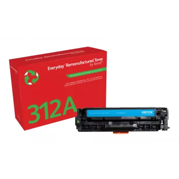 Everyday™ cyaan gereviseerde toner van Xerox, compatibel met HP 312A (CF381A), standaardcapaciteit