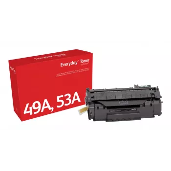 Everyday™ zwarte toner van Xerox compatibel met HP 49A 53A (Q5949A/ Q7553A), standaardcapaciteit