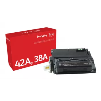 Everyday™ zwarte toner van Xerox compatibel met HP 38A (Q5942A/ Q1338A), standaardcapaciteit