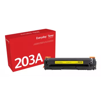 Everyday™ gele toner van Xerox compatibel met HP 203A (CF542A), standaardcapaciteit