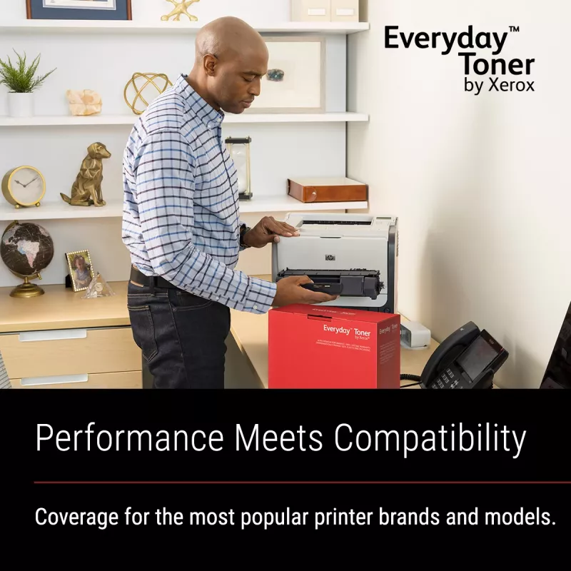 Everyday™ gele toner van Xerox compatibel met HP 203A (CF542A), standaardcapaciteit