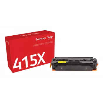 Everyday™ gele toner van Xerox compatibel met HP 415X (W2032X), hoge capaciteit