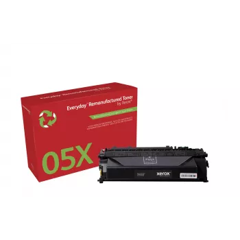 Everyday™ mono gereviseerde toner van Xerox, compatibel met HP 05X (CE505X), hoge capaciteit