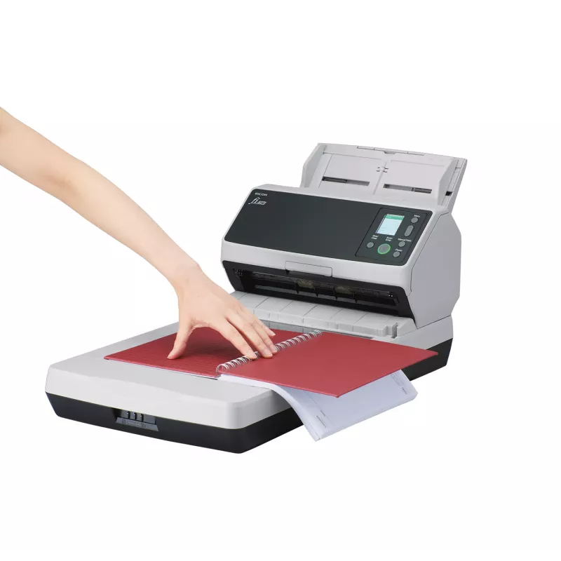 Ricoh fi-8270 ADF + invoerscanner 600 x 600 DPI A4 zwart, grijs