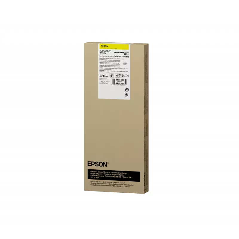 Epson SJIC48P-Y inktpatroon 1 stuks origineel geel